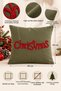 New Year's Collection Premium Fabric Embroidered Decorative Throw Pillow Cover 1 Piece 43×43 - 6