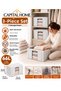 3-Piece Bag Set with Steel Frame+ Transparent Windows+Double Zippers - 2