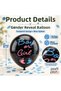 Blue Confetti Gender Reveal Balloon 24 Inch 60 cm Footprint Baby Shower - 3