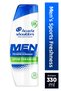 Men Sport Freshness Refreshing Menthol Anti-Dandruff Shampoo 330 ml
