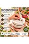 Stainless Steel Portable Lunch Box Vacuum Food Container Set, Heat Insulated Carrying Bag with Fork-Spoon Compartment Set - 4