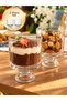 Zesiy 2-Piece Pudding Ice Cream Snack Bowl – Multi-Purpose Serving and Presentation Container - 2