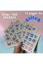 Stitch Sticker Book/Kitap/Defter A6 Spiral Bound 12 Pages - 2