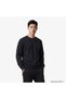 Regular Fit Men's Black Sweatshirt