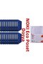 Narrow Office Folder 25 Pieces 100 Pieces Bag File - 2
