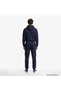 Rib Cuff Men's Navy Blue Trousers - 2