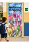 Elastic Door Decoration, Fabric Door Dressing, Welcome to the Classroom, Classroom Door, School Event Door Decoration - 2