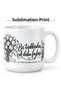 Teacher's Day Gift: a Porcelain Mug with Floral Pattern and the Message "More Than Just a Thank You" 300 ml - 4