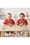 0-12 Months Sleeved Cute Colorful Patterned Baby Bib