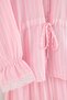 Pink Plaid / Checkered Shally Woven Pajama Set Thmaw27Pt00078 - 2