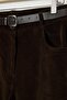 Koyu Kahverengi İnce Fitilli Kadife Wide Leg Pantolon TWOAW27PL00086 - 2
