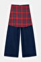 Koyu Mavi Gömlek Bağlama Detaylı Normal Bel Wide Leg Jeans TWOAW27JE00319 - 3