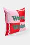 New Year Concept Punch Detailed Throw Pillow Cover 43X43Cm Tphaw27Kkk00020 - 4