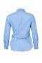 Blue-Multicolor Striped Shirt with Tie Detail Twoaw27Go00126 - 7