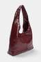 Bordo Oval Kadın Orta Boy Omuz Çanta TAKAW26OC00051 - 4