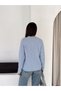 Crew Neck Hairnet Patterned Long Sleeve Soft Textured Knitwear Sweater Aw26Kz00011 - 4