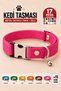 Adjustable - Pale Pink Cat Collar with Sound Bell (12 Different Color Options) Neck Collar