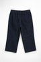 Women's Navy Blue Lycra Jean Capri Pants - 3