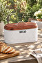 Bread Bin, Metal Bread Bin, Bread Basket, Domestic Production (34 CM X 19 CM X 16 CM) - 4