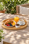 Bamboo Oval 3 Piece Tray Set. Small Tray: 20X29 Cm. Medium Tray: 26X36 Cm. Large Tray: 31X45 cm - 4