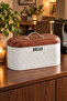 Bread Bin, Metal Bread Bin, Bread Basket, Domestic Production (34 CM X 19 CM X 16 CM) - 5