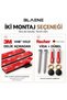 Lifetime Stainless Steel No Drilling Mounting Adhesive and Screw Rack Toilet Roll Holder Wc Paper Hanger Matte Black Bth-011 - 4