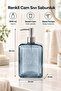 Colorful Glass Liquid Soap Dispenser, 500 Ml, Blue - 2