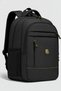 Lumis Multi-Compartment Daily Backpack Black - Lightweight City and Work Bag with Orthopedic Back Support, Yellow - 3