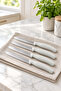 4-Piece Ultra Sharp Serrated Knife Set, White 22 cm 100% Guaranteed Stainless Steel - 5