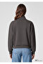 Logo Semi-Zip Khaki Sweatshirt 1S10586-71553 - 4