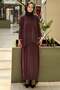 Nurcan Çetinkumaş Mix Short Front Long Back Tunic Skirt Set - 2