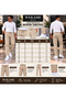 Men's Regular Fit Jogger Fabric Pants - 6