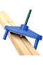 2 Pack Center Scribe Line Locator,Woodworking Center Finder Marker and Positioning Ruler,Scribing Gauge for DIY Projects - 6