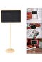 Mini Chalkboard Signs with Easel Stands,12 Pieces,Small Wooden Blackboards for Weddings and Parties - 4