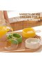 Multi-Layer Ice Pop Molds,Reusable Homemade Ice Cream Containers with Sticks,Ivory White - 6