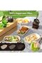 Sugarcane Pulp Take Out Containers,34 oz Biodegradable Lunch Box with Lids,Microwave and Freezer Safe,50 Pieces - 5