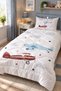 Airplane Patterned Quilted Stitched Quilt - 5