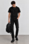 Logo Printed Crew Neck Regular Fit Basic Tshirt |   Mses215722-1