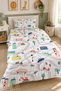 Road Patterned Quilted Stitched Quilt - 3
