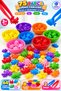 Montessori Sea Creatures Counting Game 75 Pieces – Color Matching & Educational Transfer Set