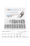 1200pcs Eyeglass Glasses Screws Repair Kit with Tweezers Screwdriver Tiny Mini Screws Nuts Assortmen - 7