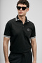 Cole Smart Men's Polo T-Shirt Black - 5