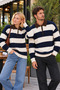 Couple Sweater Unisex Oversize Knitwear Sweater – Women & Men
