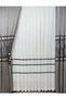 Anti-Wrinkle Tulle Curtain with Tape |   Anthracite |   1X3 Dense Pleat |   Does Not Want Ironing. |   Modern Living Room Curtain