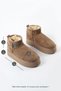 Suede Thick Sole Women's Boots with Hair Inside - 2