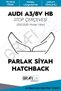 Audi A3/8V Sedan-Hatchback Compatible Stop Frame Sticker-Easy Apply-Long Life Foil Skin