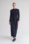 Tie-Detail Maxi Skirt Navy Blue - 2