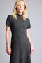 A-Line Boat Neck Short Sleeve Midi Dress I7784Ax26Au - 3