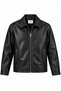 Men's Relaxed Fur-Lined Leather Jacket - 5