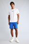 Standard Fit Crew Neck Vertical Striped Printed Short Sleeve T-Shirt I7748Ax26Au - 2